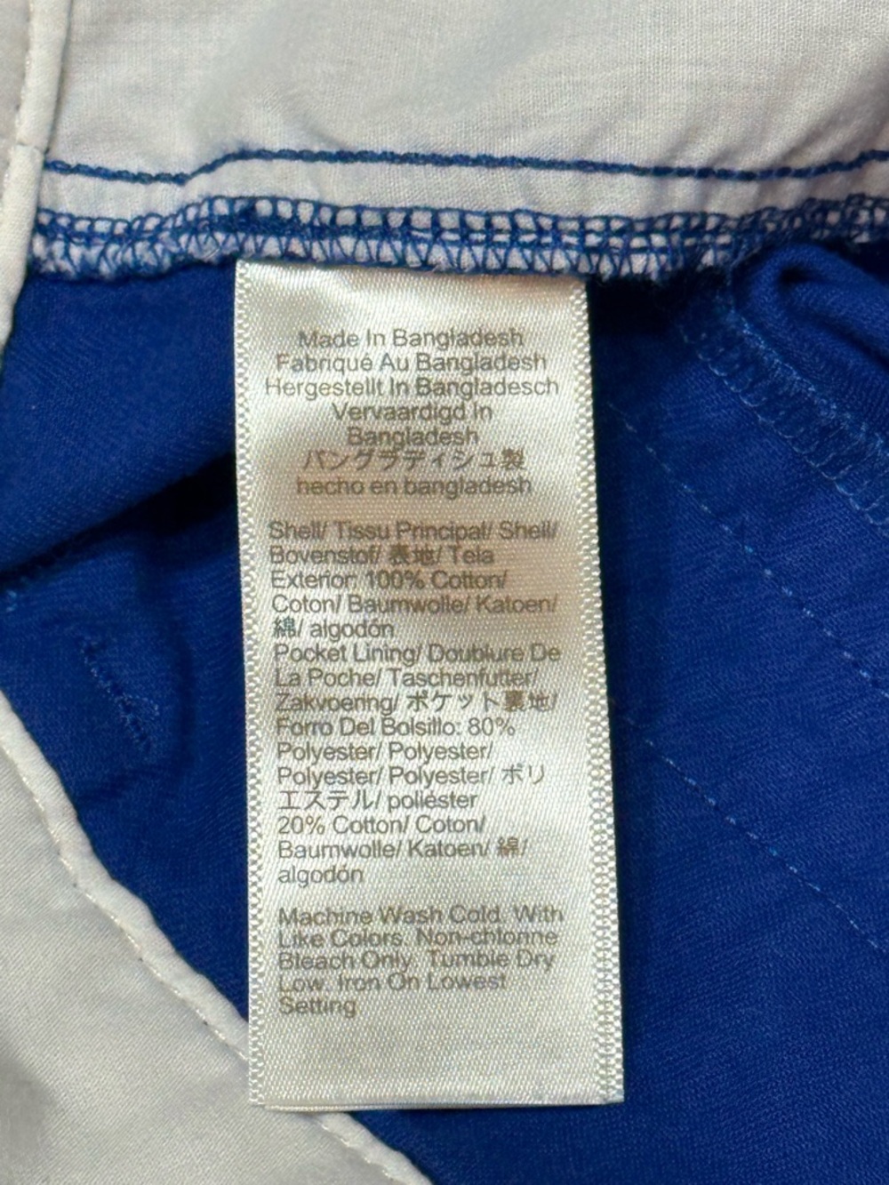 J.Crew Women's 3-Inch Chino Shorts in Bright Blue Size 4 - Picture 5 of 6